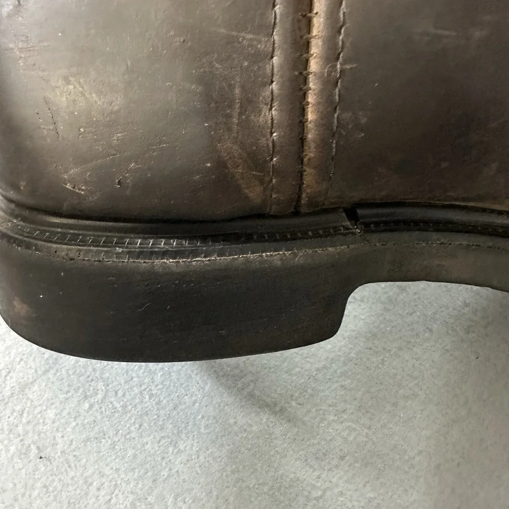 Red Wing Boots Size 13 D Soft Toe Brown Leather Motorcycle Work USA Pecos
